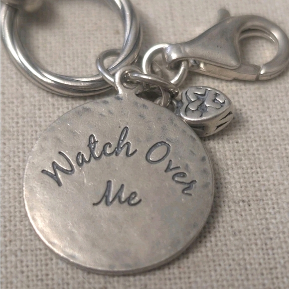 Silpada Sterling Silver Watch Over Me Guardian Angel Bracelet B1959 - Picture 5 of 9